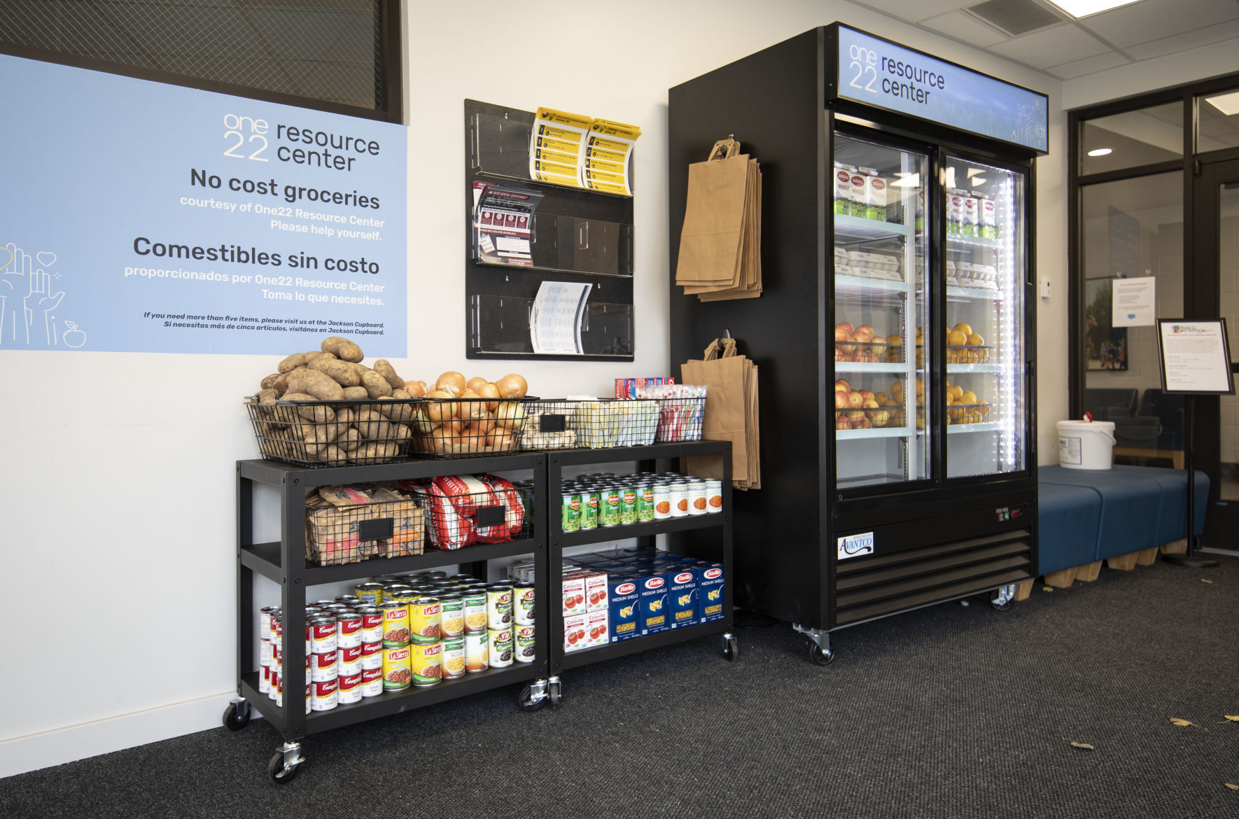 No cost groceries at Rec Center